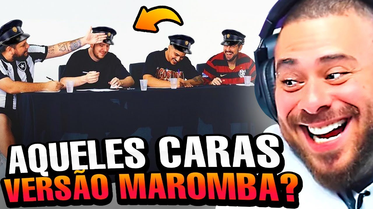 REAGINDO ao melhor episodio do canal AQUELES CARAS! - Leo Stronda