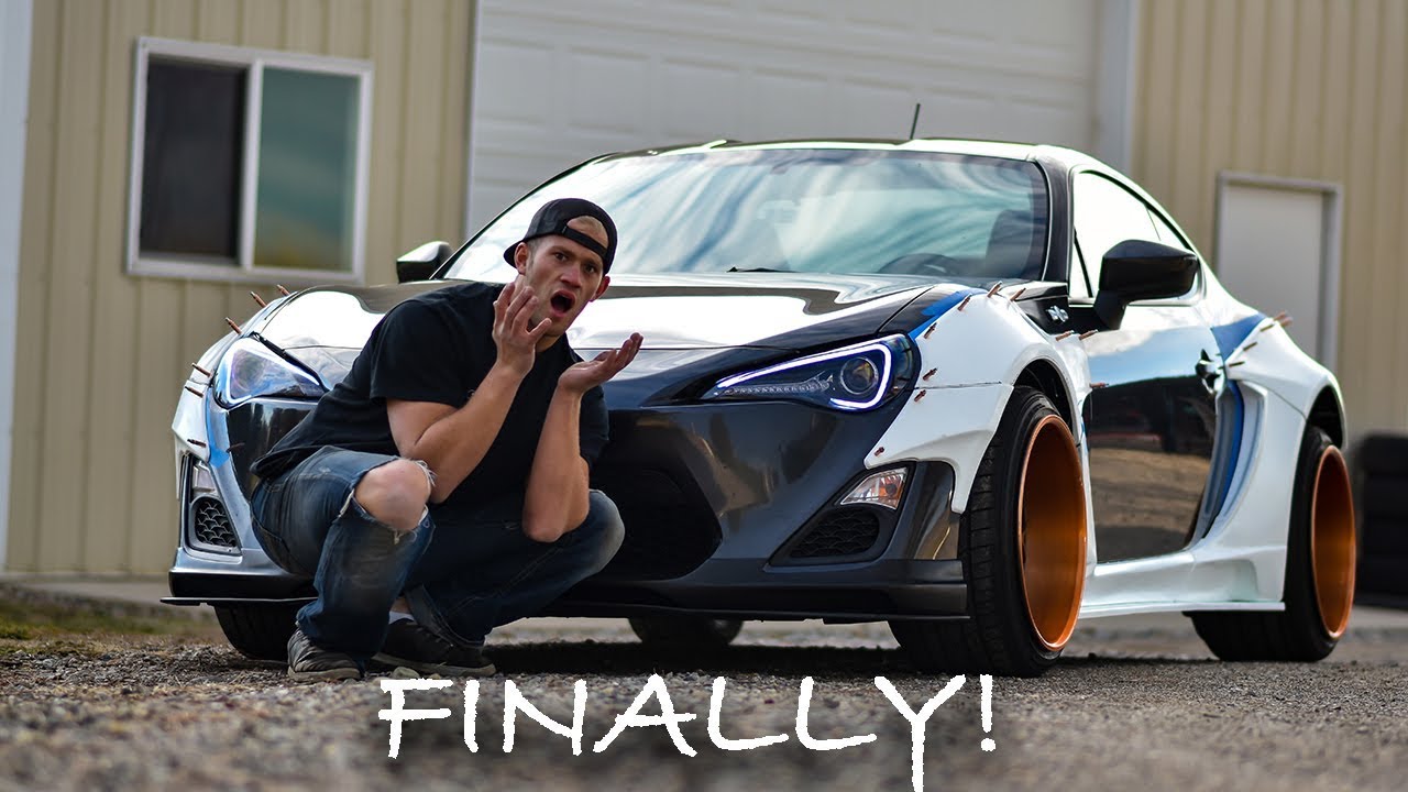 Installing the RallyBacker Widebody on the FRS!