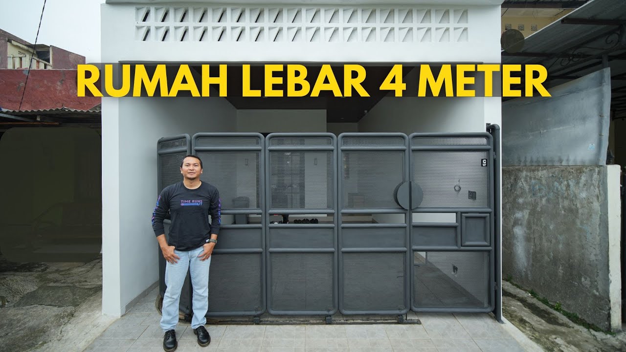Rumah yang Memanjang Dalam Gang
