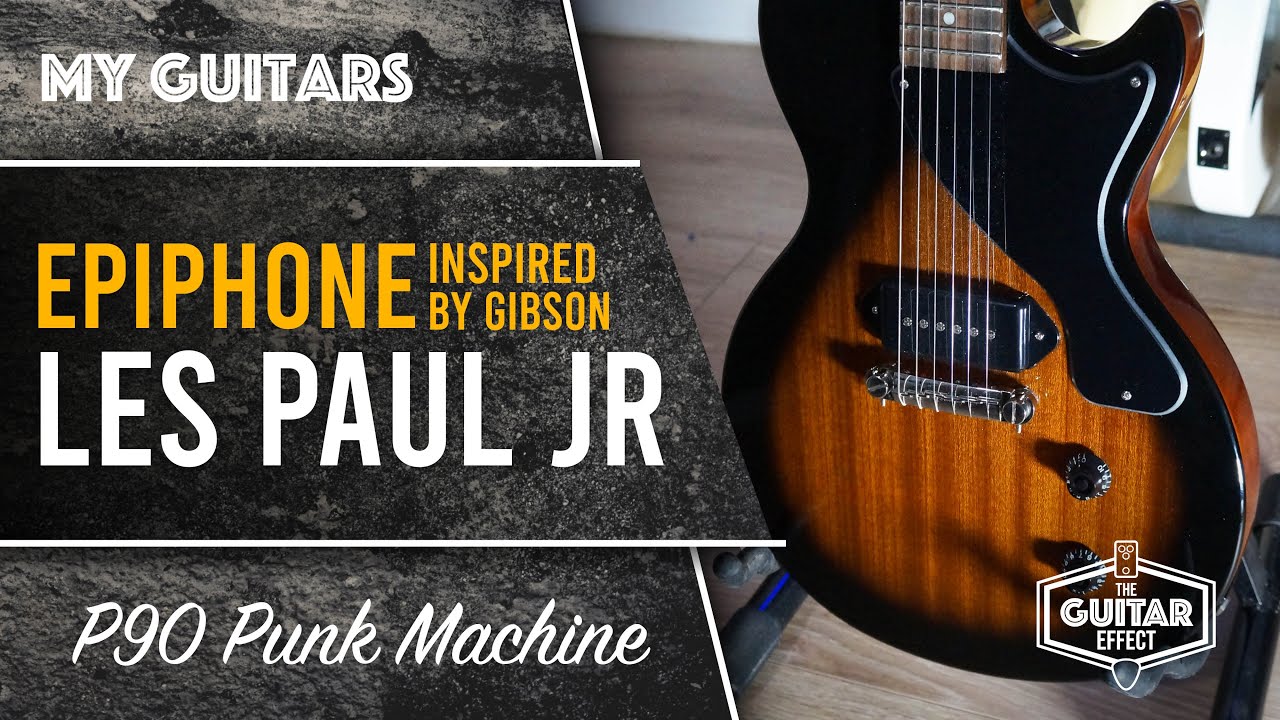 Epiphone Les Paul Junior. Gibson inspired series. A really great single P90 guitar.