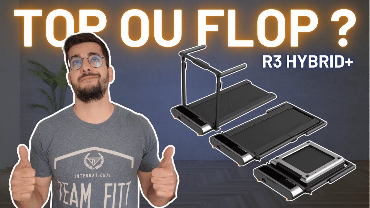 WALKINGPAD R3 HYBRID+ : ca vaut le coup ? Test et avis de ce tapis de course/marche pliable