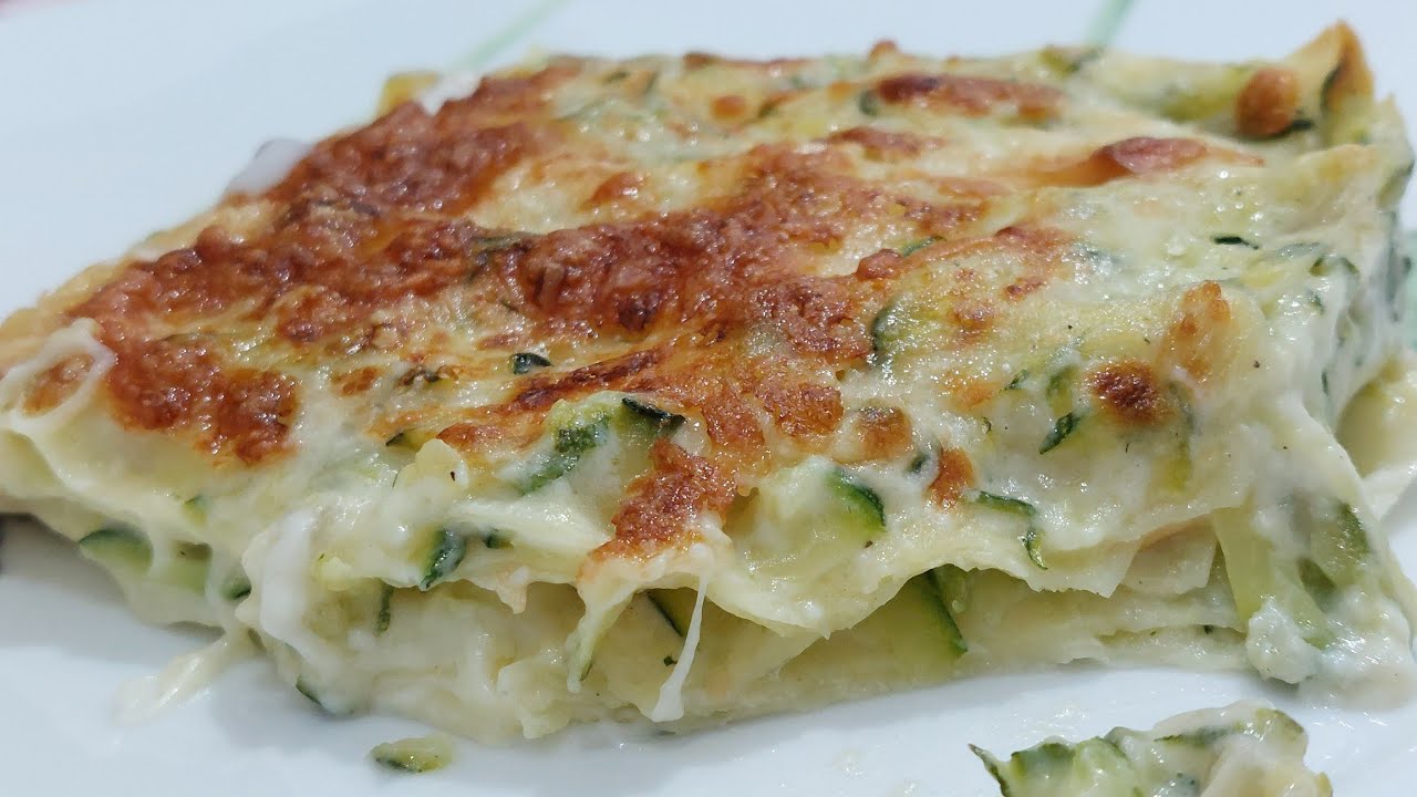LASAGNE  CON ZUCCHINE E SCAMORZA AFFUMICATA / RICETTA FACILE