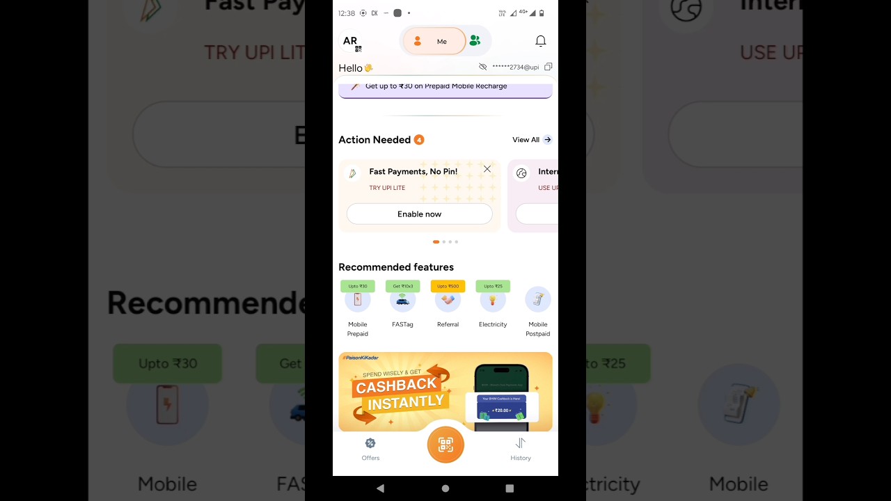 Bhim UPI Cashback offer || Cashback on Mobile Recharge 🤑💰💰