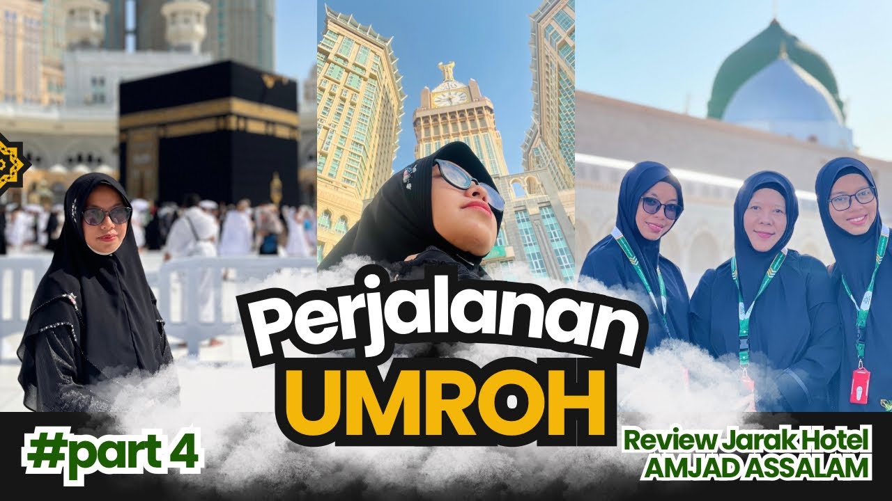 Umroh / jarak hotel Amjad Assalam Madinah