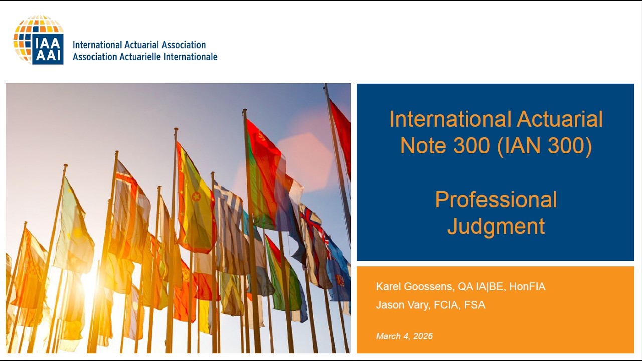 IAN 300 Webinar: Professional Judgment on 4 March 2026