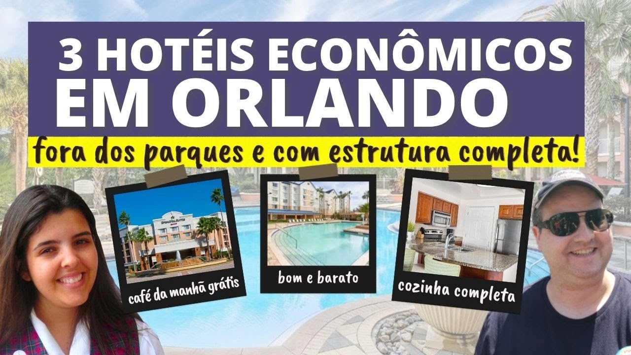 Hospedagem em Orlando: 3 hotéis econômicos fora dos parques que valem cada centavo!