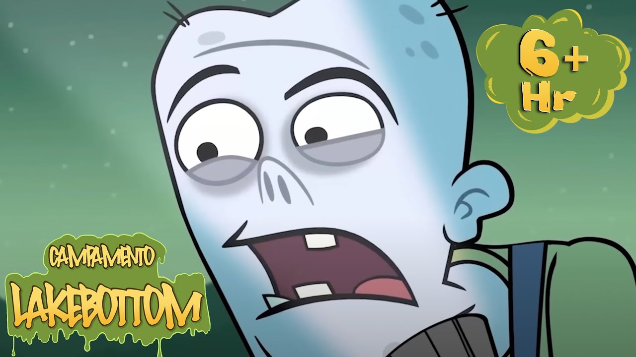 CALAVERAS, FANTASMAS Y MONSTRUOS | Animaciones Comicas | VIDEO NUEVO | Campamento Lakebottom