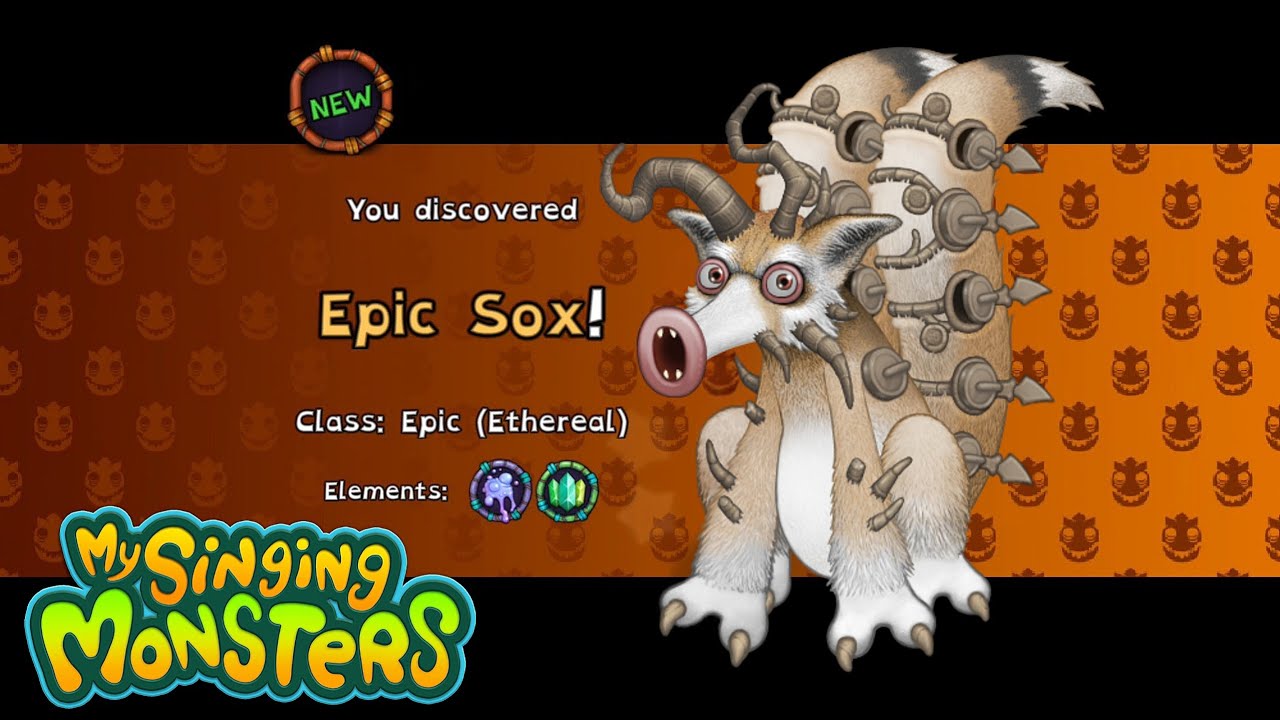 How to get Epic Sox on Ethereal Island (My Singing Monsters 4.1.3) MSM
