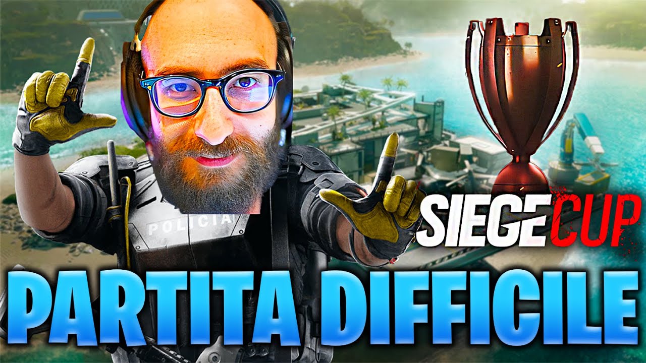MARZA AFFRONTA una PARTITA DIFFICILE in SIEGE CUP!!🔥