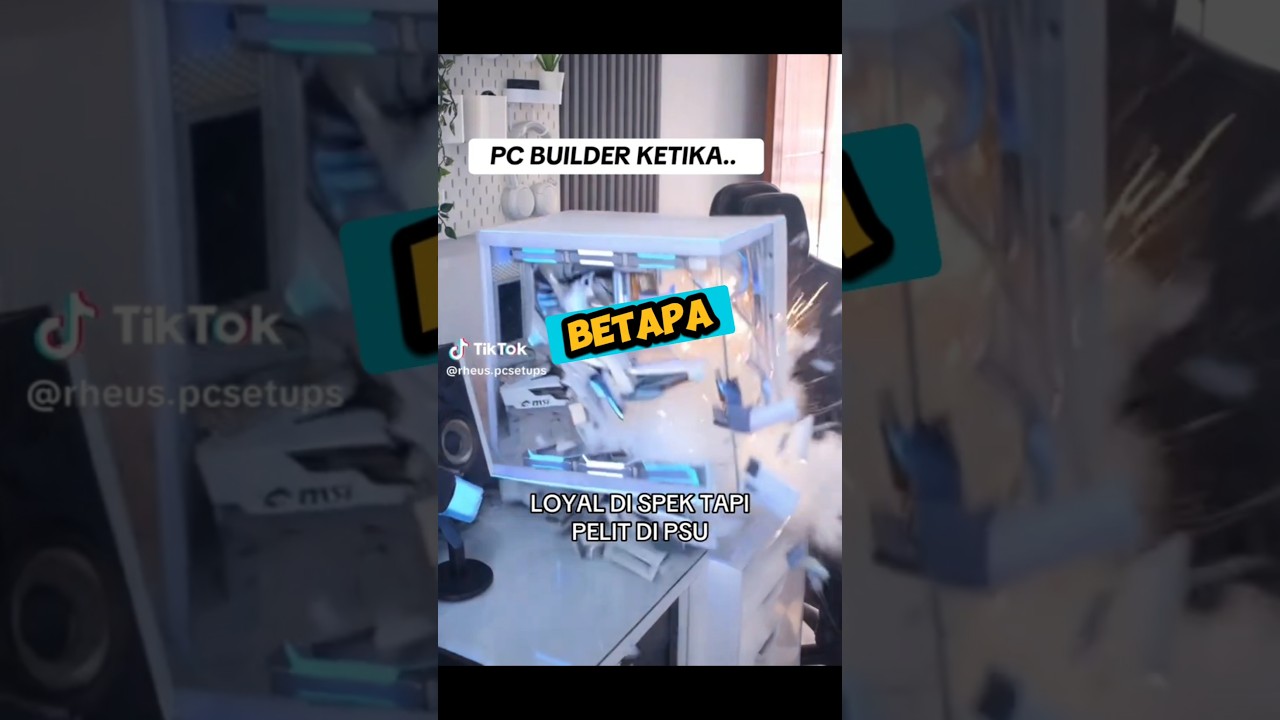 Racikan Rakit PC 6 juta pakai ryzen 5 dan RX 6600? susah #pc #racikpc #rakitpc #pcgaming #rtx #amd
