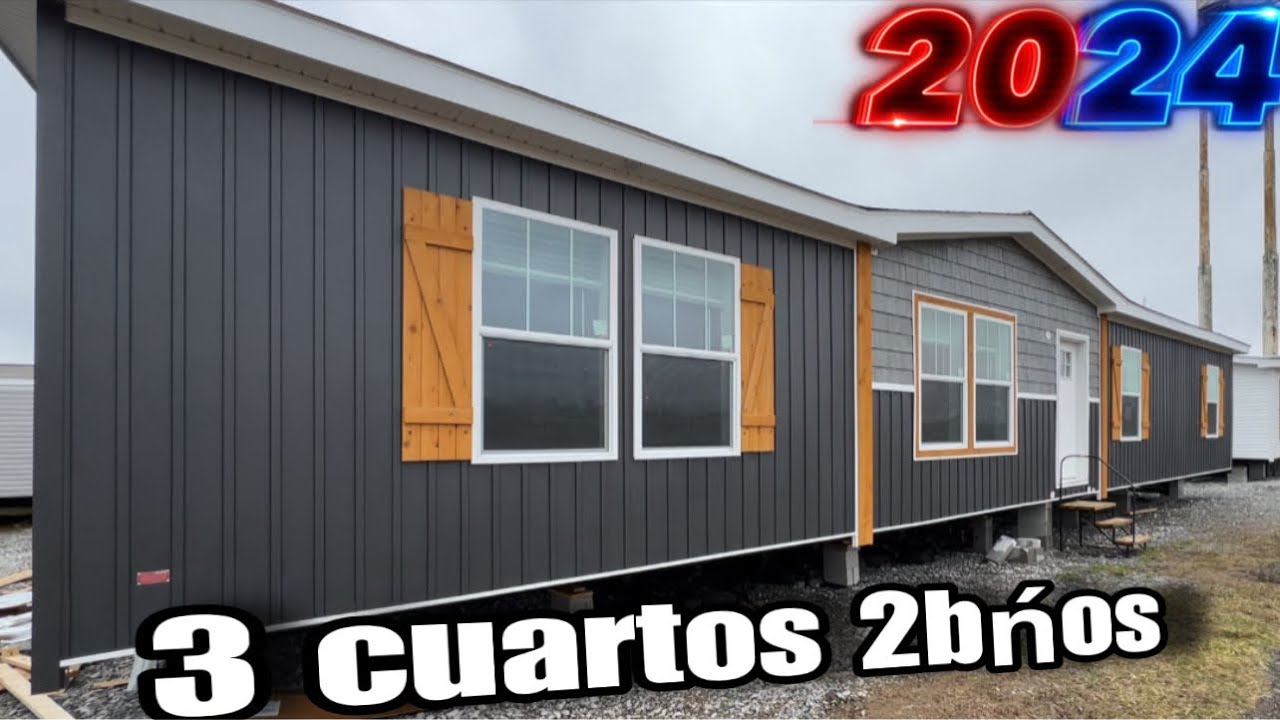 ‼️NUEVA CASA MÓVIL 2024 en VENTA d 3 HABITACIONES- Mobil Home Tour‼️