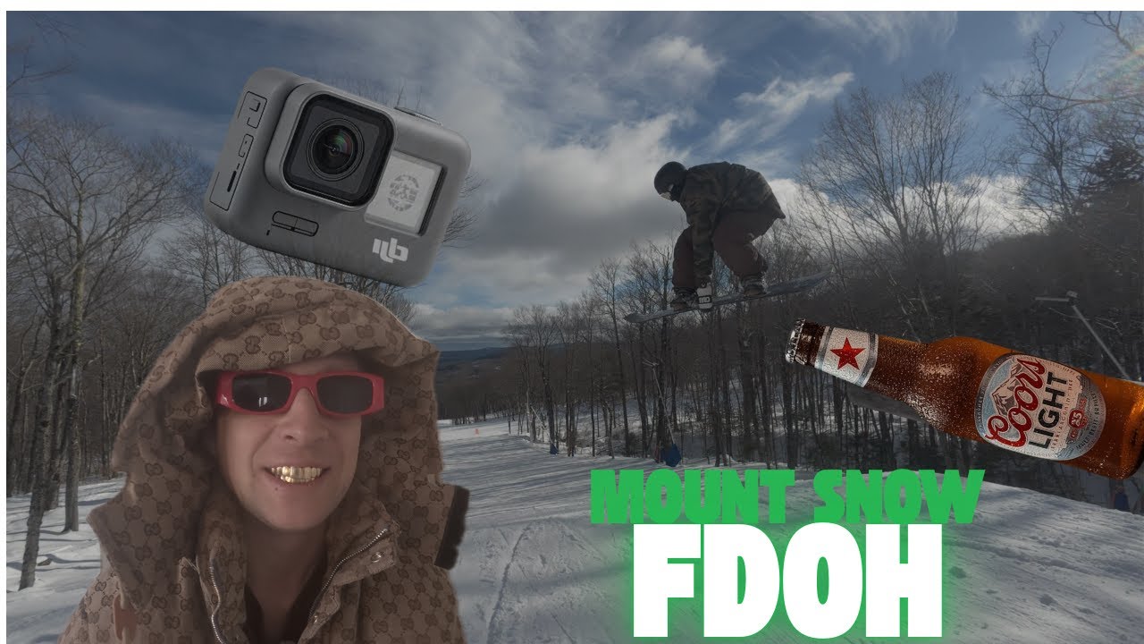 First Day On Hill @ Mount Snow Carinthia Terrain Park!