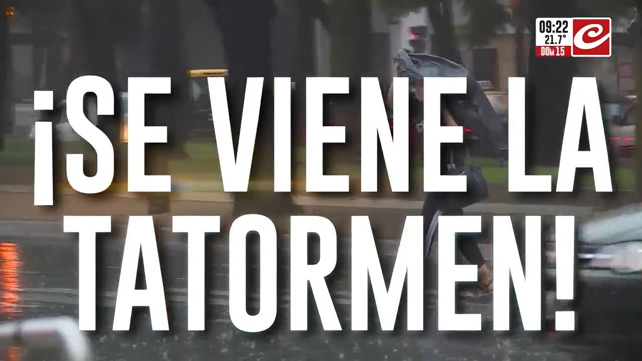 Diluvio en Buenos Aires, cu&aacute;ndo llega el pico cr&iacute;tico y c&oacute;mo sigue el tiempo