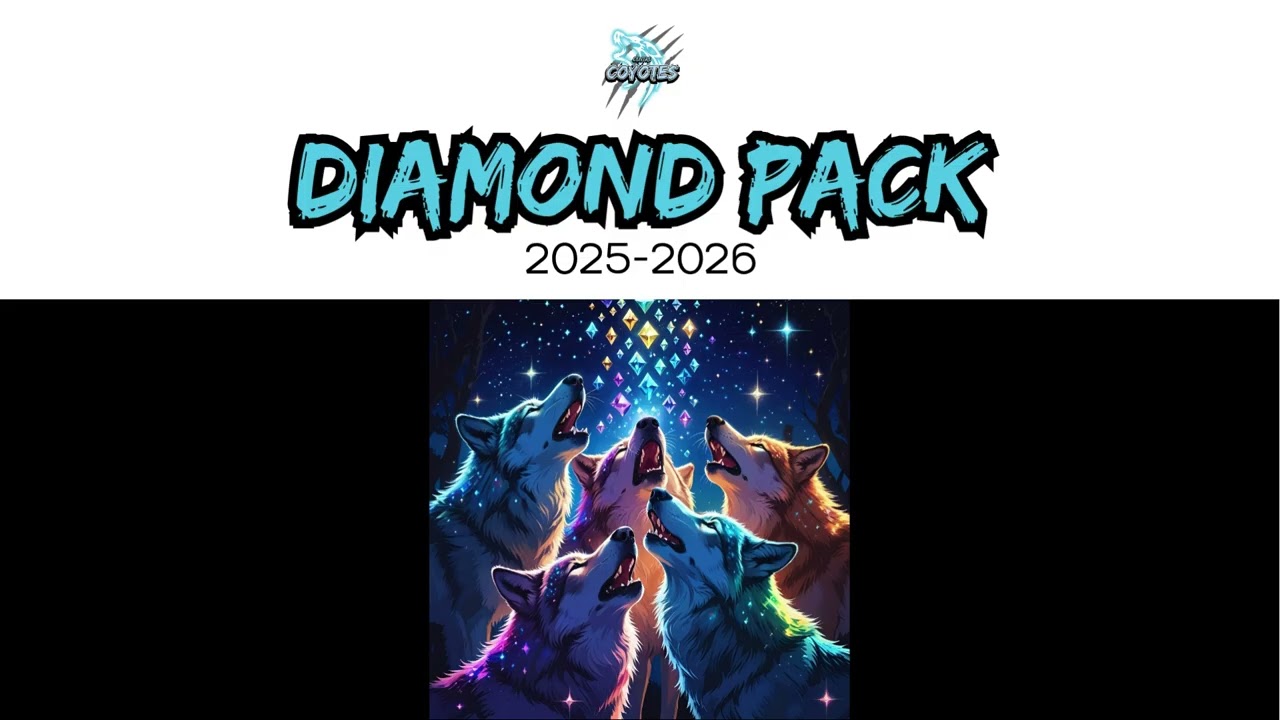 Centre Coyotes - Diamond Pack mix 2025-26