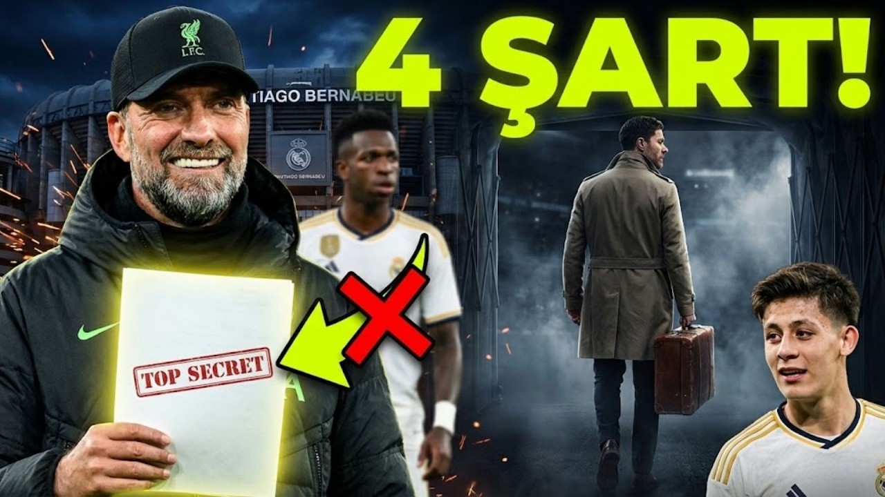 REAL MADRİD’DE ALONSO KOVULDU! KLOPP’UN 4 ŞARTI DÜNYAYI SALLADI: "O İSMİ TAKIMDA İSTEMİYORUM!"