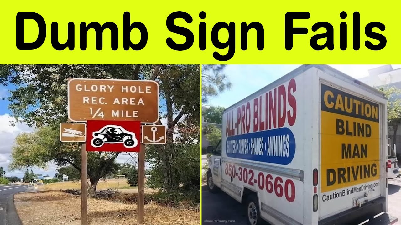 Dumb Sign Fails So Bad They’re Actually Hilarious – You Can’t Make This Up! || Happy Panda