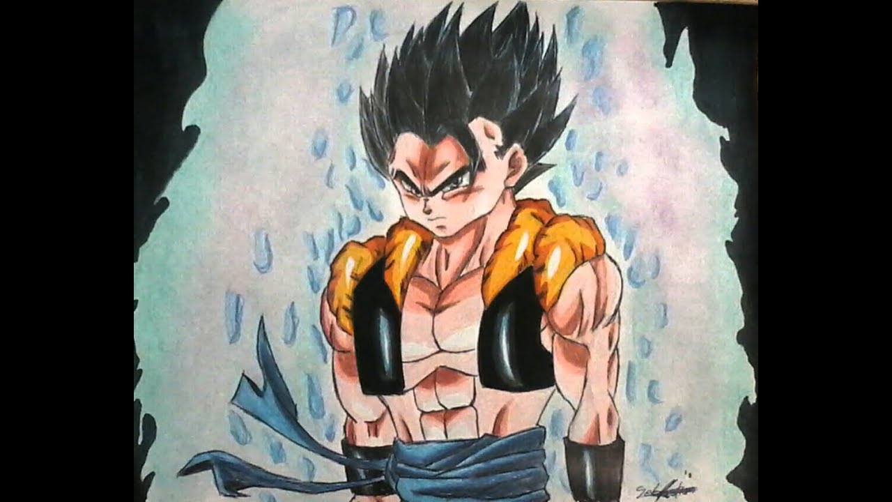 Fanart de gogueta ultra instinc