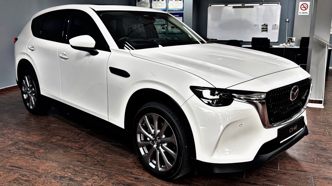 All New Mazda CX-60 White Color | Perfected SUV! Exterior & Interior Details | Walkaround In 4K