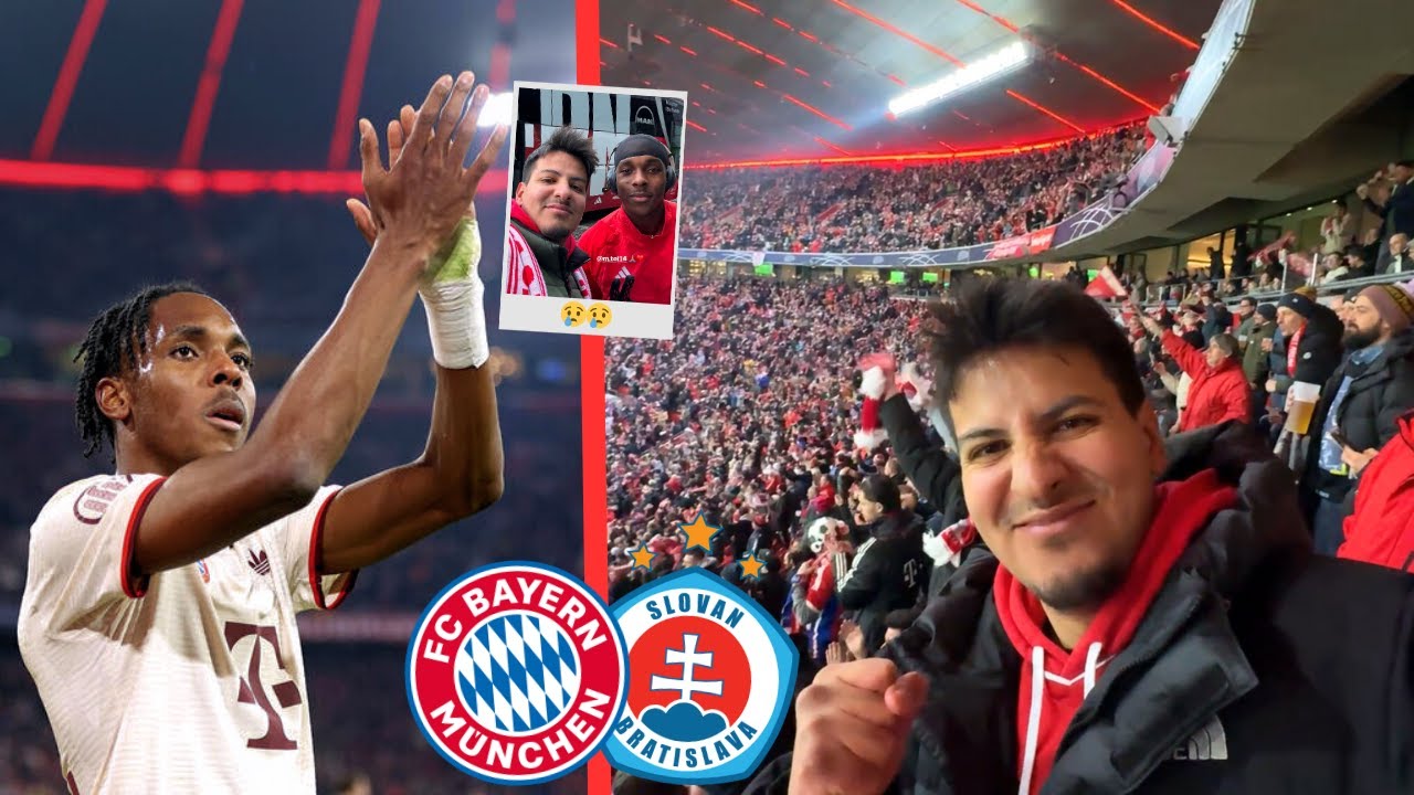 War das das LETZTE SPIEL von MATHYS TEL? 😢💔 | FC Bayern München vs. Slovan Bratislava | CedrikTV