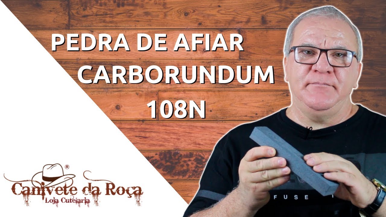 PEDRA DE AFIAR CARBORUNDUM 108N