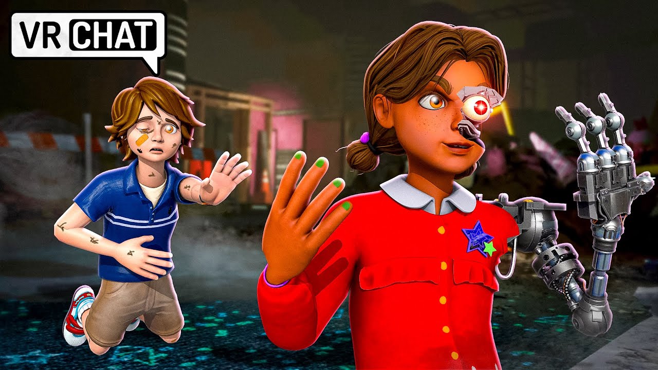 Cassie is an ANIMATRONIC?! in VRCHAT