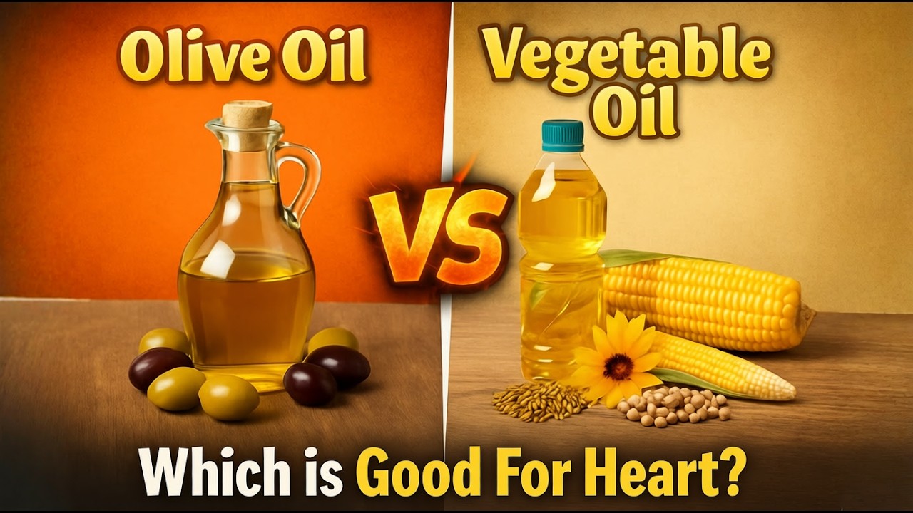 Olive Oil vs Vegetable Oil: Which Is Healthier for Your Heart?