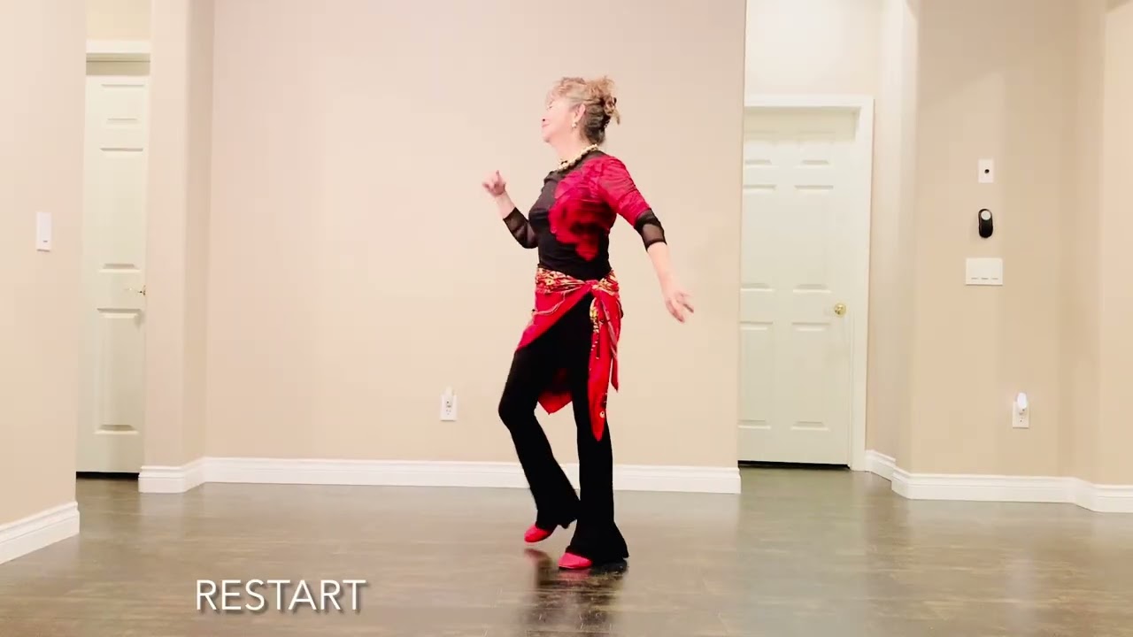 Amor Sincero - line dance, high improver, demo & tutorial