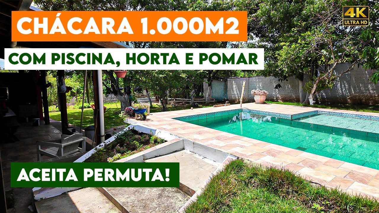 CHÁCARA 1.000m², ACEITA PERMUTA - ARAÇOIABA DA SERRA