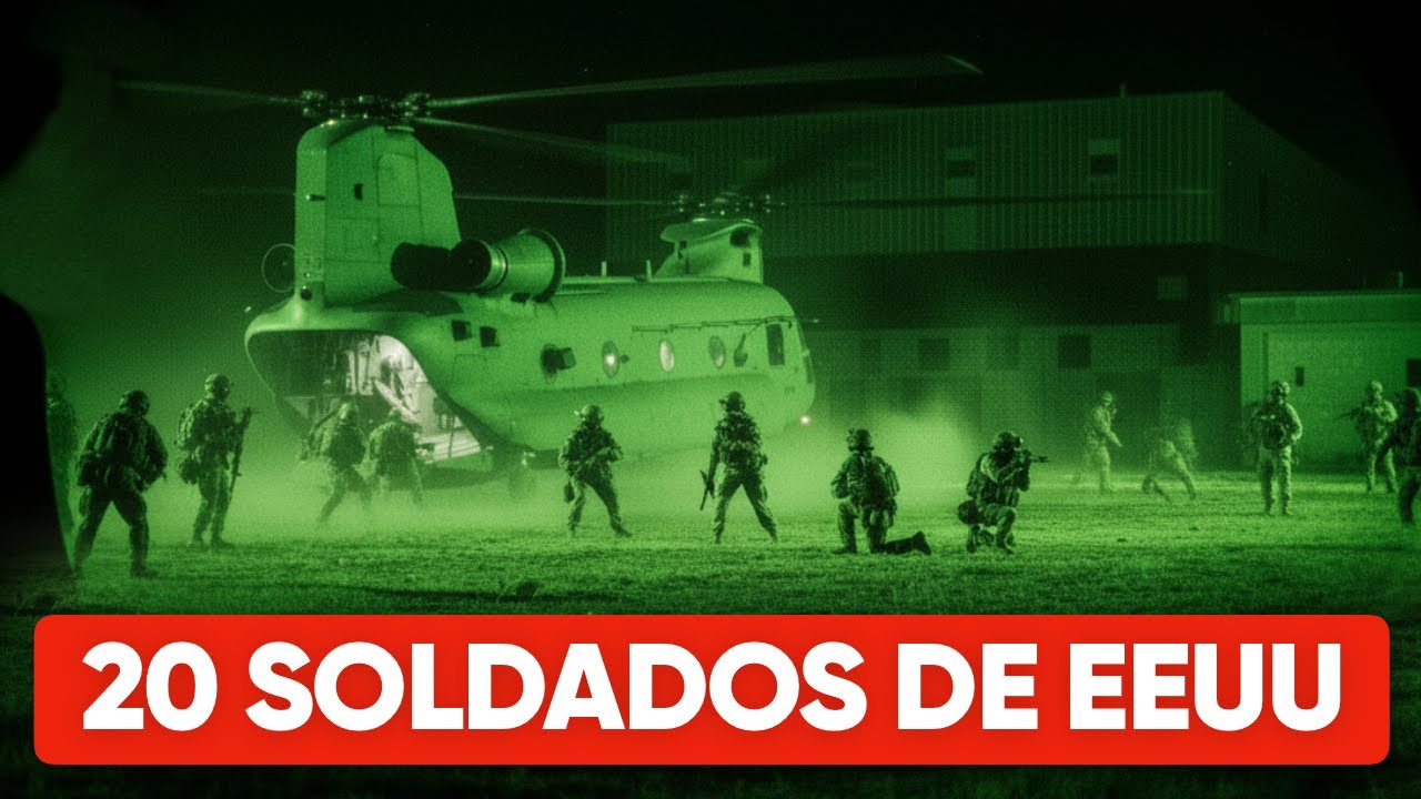 Solo 20 soldados de EE.UU. capturaron a Nicolás Maduro en su búnker