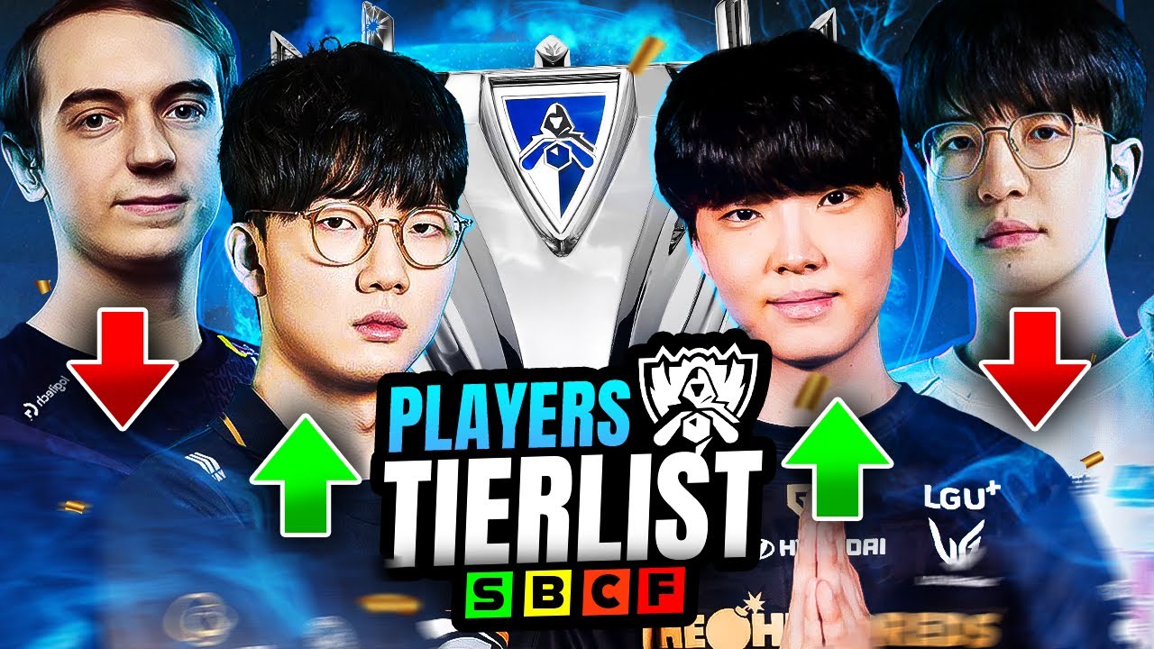 Tier List of S14 World Championship Players - Thorin's Thoughts - League of Legends