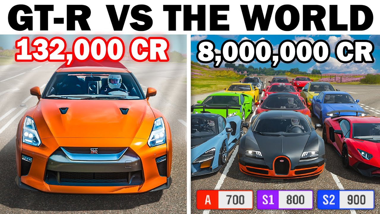 Forza Horizon 4 | Nissan GT-R VS The World! | How Good Value Is It???