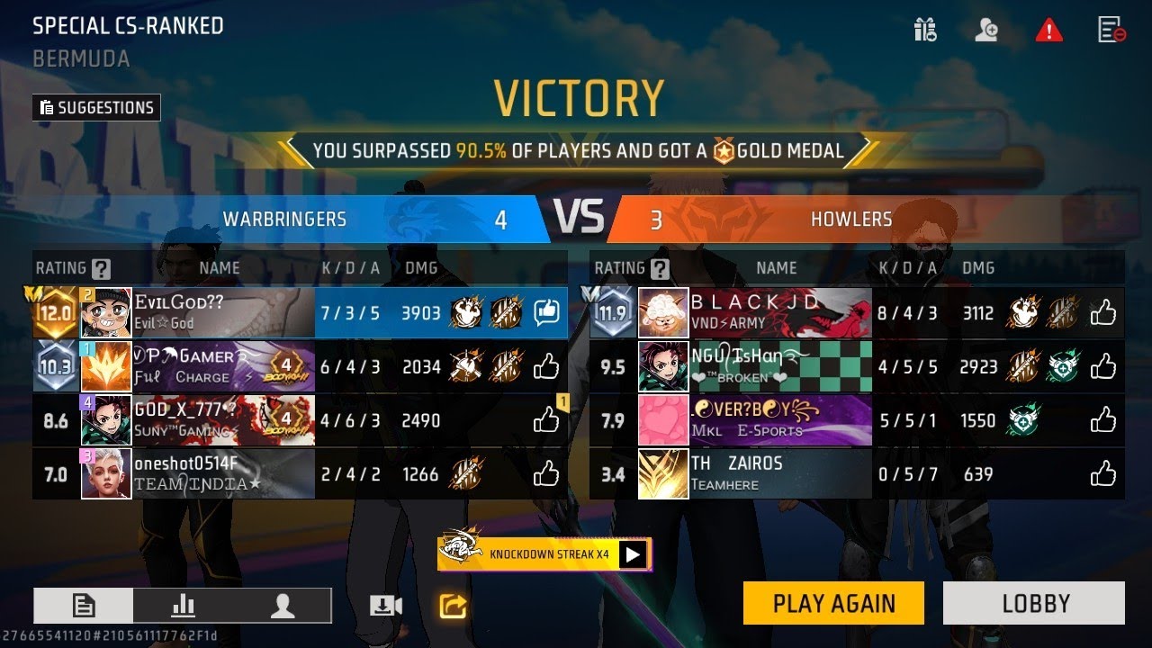 Two round ace cluch this ret 😊 cs rank push @guddugaming-n8h #video #freefire #shots 