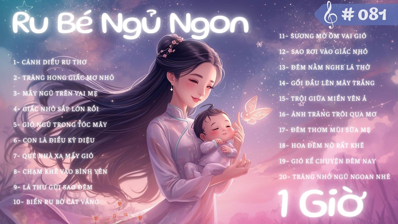 💕 Nhạc Ru Bé Ngủ Ngon Cả Đêm 🌙 Piano Nhẹ Nhàng Cho Bé Ngủ Sâu Giấc | Mẹ Và Bé Cùng Thư Giãn 💤