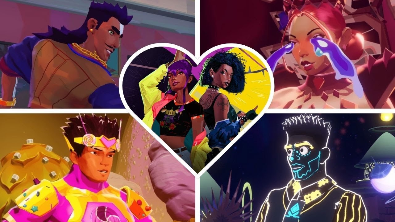 Thirsty Suitors - BOSSES (All Exes + Final Boss) + Ending