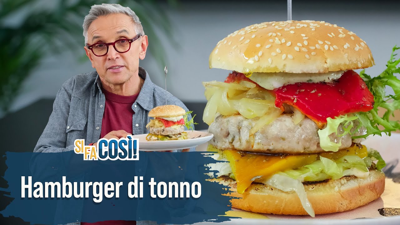 Hamburger di tonno - Si fa così | Chef BRUNO BARBIERI