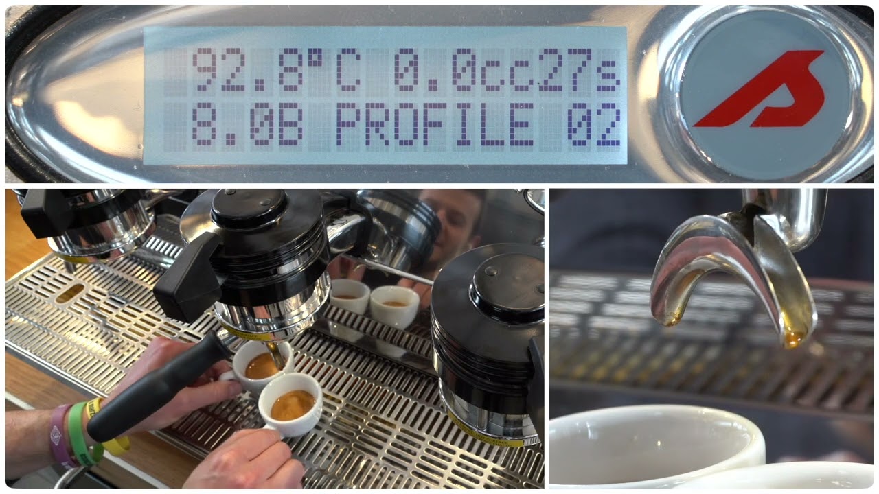 Strada EP_ Tutorial on the water flow check during coffee extraction
