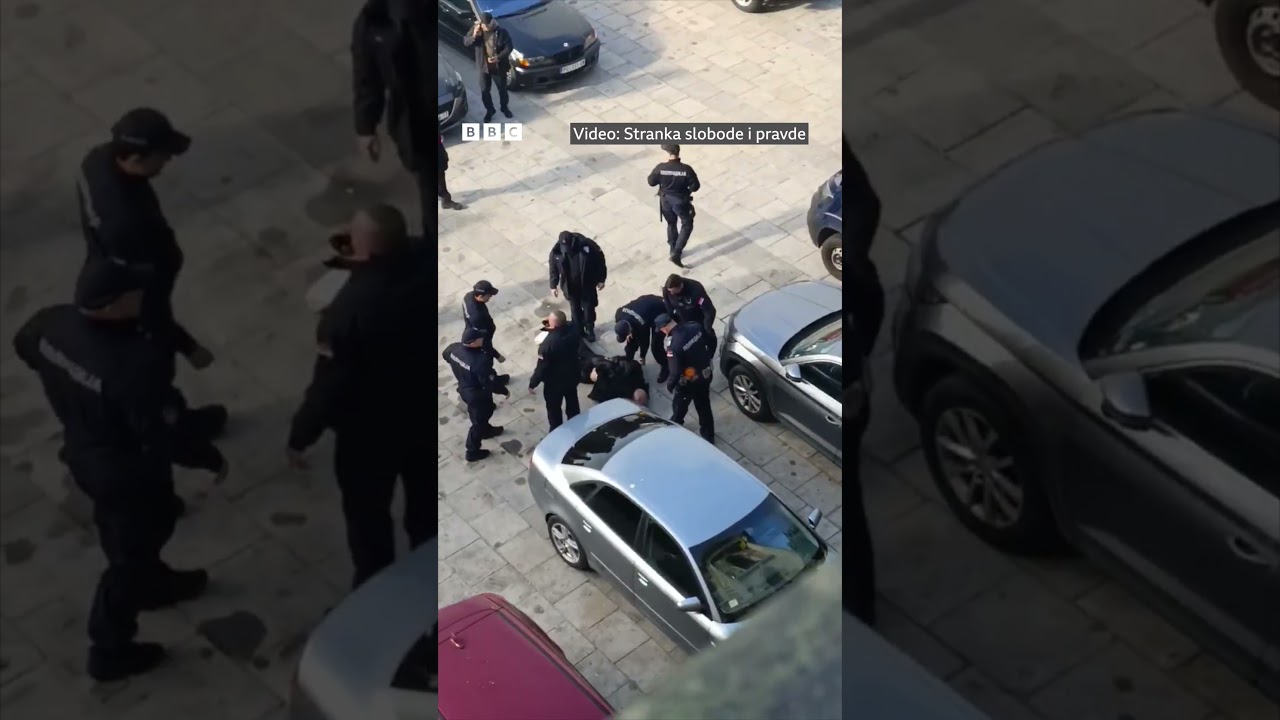 Pucnjava i požar u 'Ćacilendu' #Beograd #Srbija #shorts | BBC News na srpskom