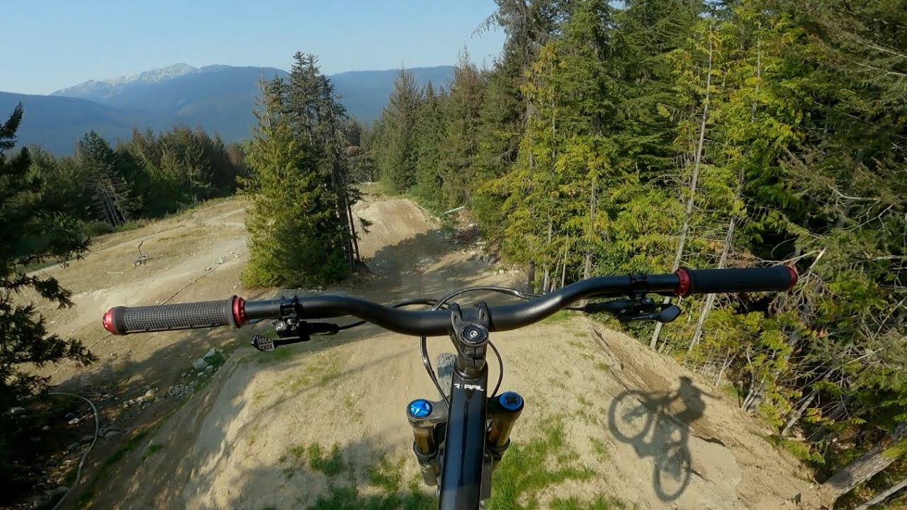 Whistler Bike Park - The Jump Lines (A line, Crabapple Hits, D1, Dirt Merchant, Dwayne Johnson)