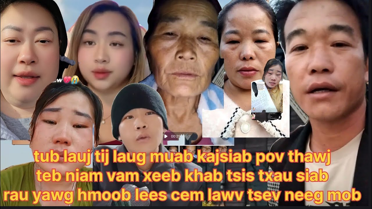 tub lauj tij laug teb thiab qhia kajsiab cov pov thawj, kablia qhia cai rau niam tij thiab niam pog 