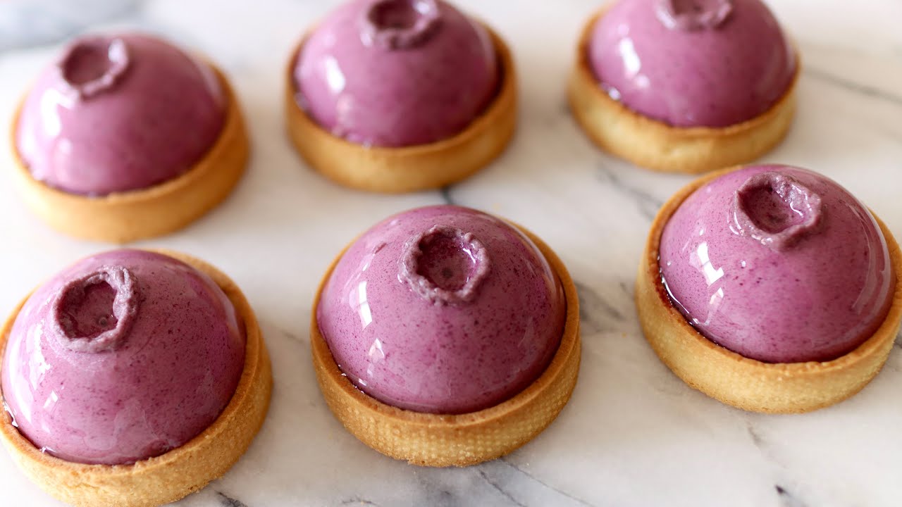 You&rsquo;ve Never Seen a Blueberry Tart Like This! 💜🍰