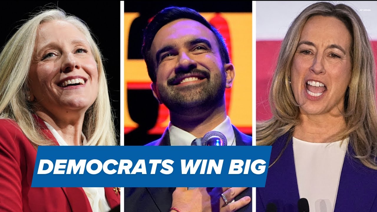 Election Results Recap: Democrats win big | Election 2025
