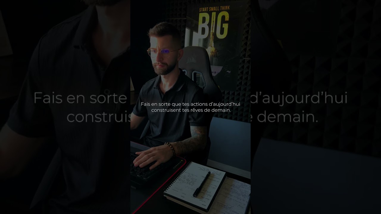 Chaque Action Compte : Construis Tes Rêves Dès Aujourd'hui ! 🚀 | Motivation et inspiration #Reves