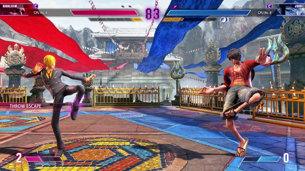 Street Fighter 6 - Luffy vs Sanji Gameplay PC mods