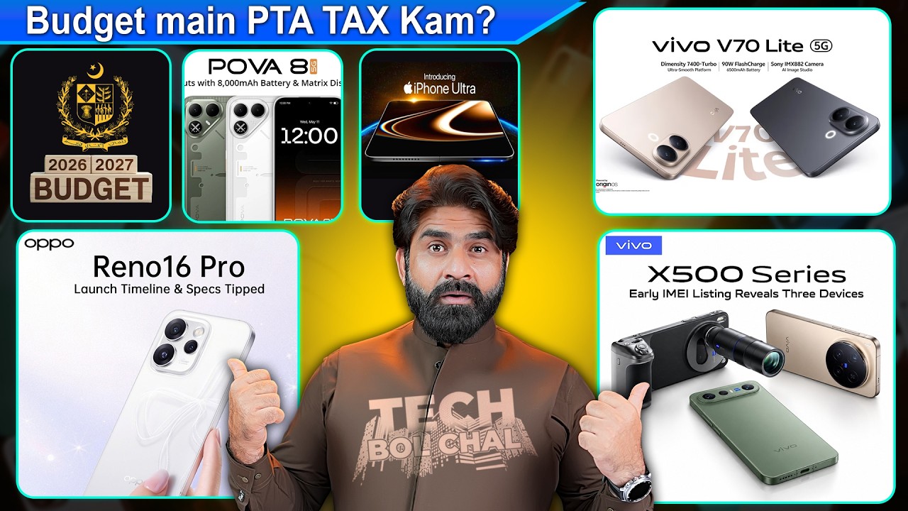 Budget me TAX Kam? Infinix Hot 70 Pro,Vivo Y500 pro,X Fold 6,Samsung S26 FE,OPPO Reno 16 ! EP 27