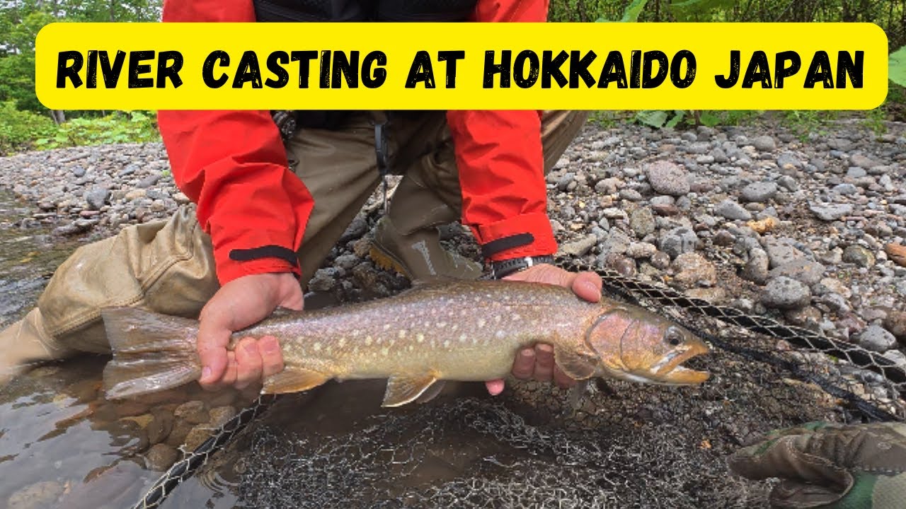 Hokkaido River Casting - Great Experience! Caught a big White Spotted Char