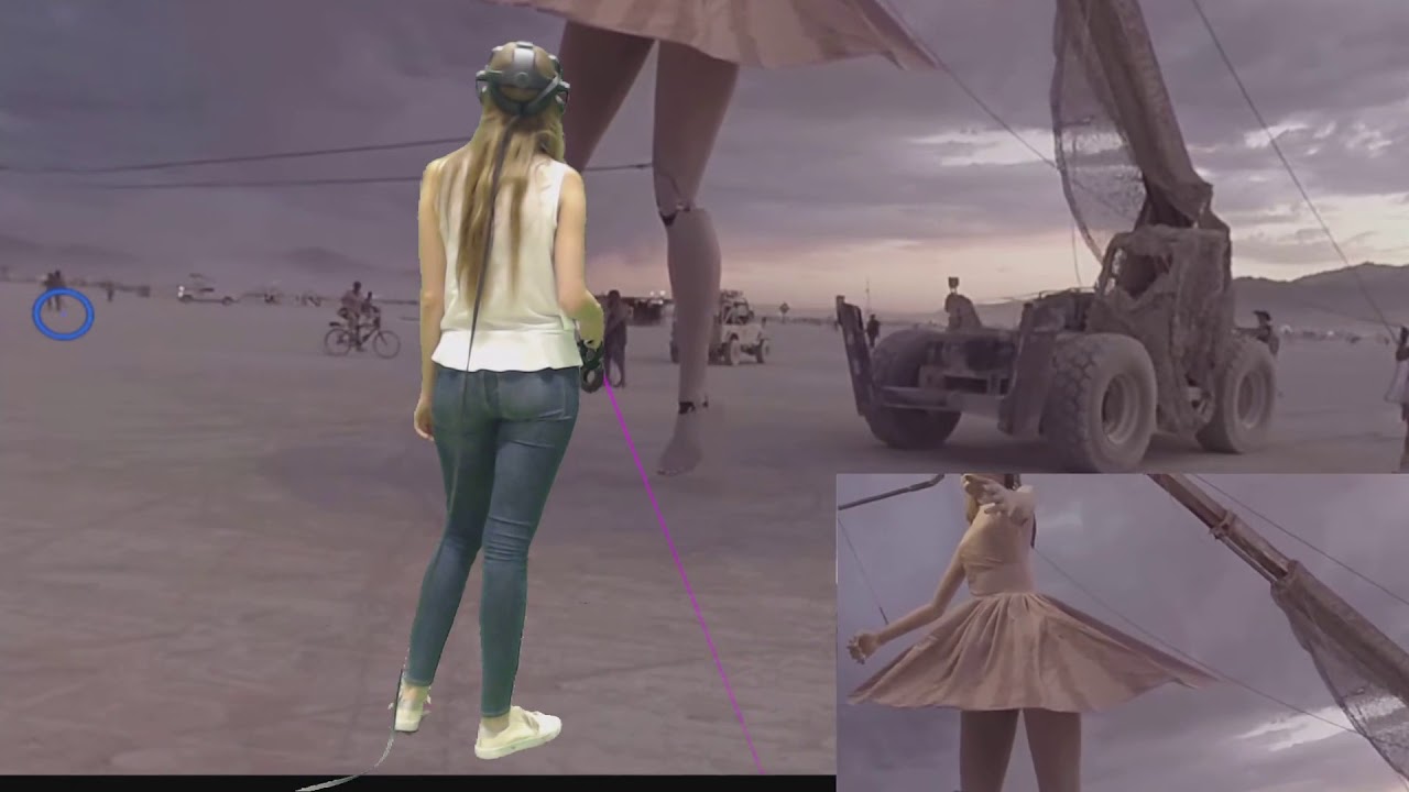 Burning Man Art Discovery in VR Trailer