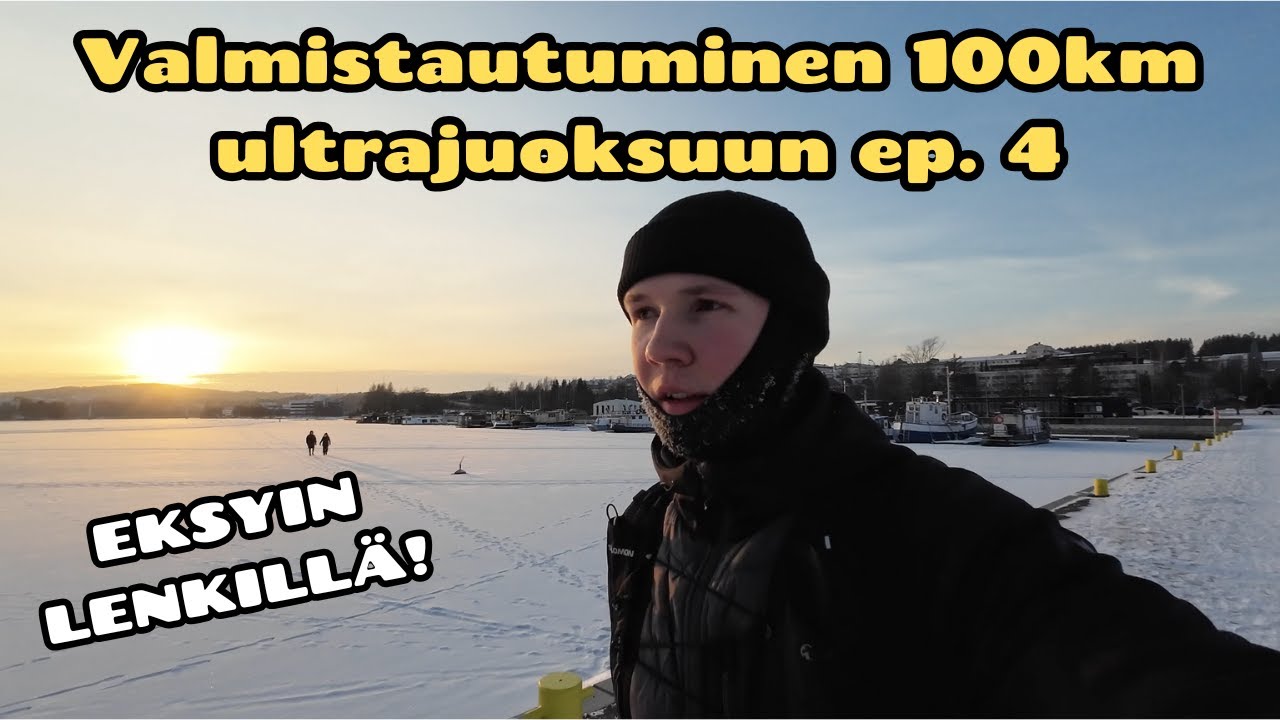 EKSYIN LENKILLÄ || Valmistautuminen Kohti 100km:n Ultrajuoksua ep.4
