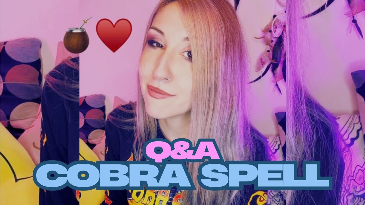 Kristina Vega  Q&A Cobra Spell - Instagram questions