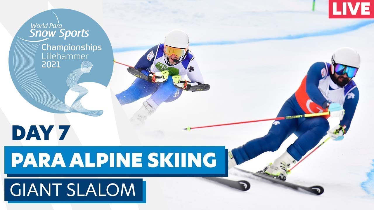 Lillehammer 2021 | Para Alpine | Giant Slalom (m) - 1/2 | WPSS Championships