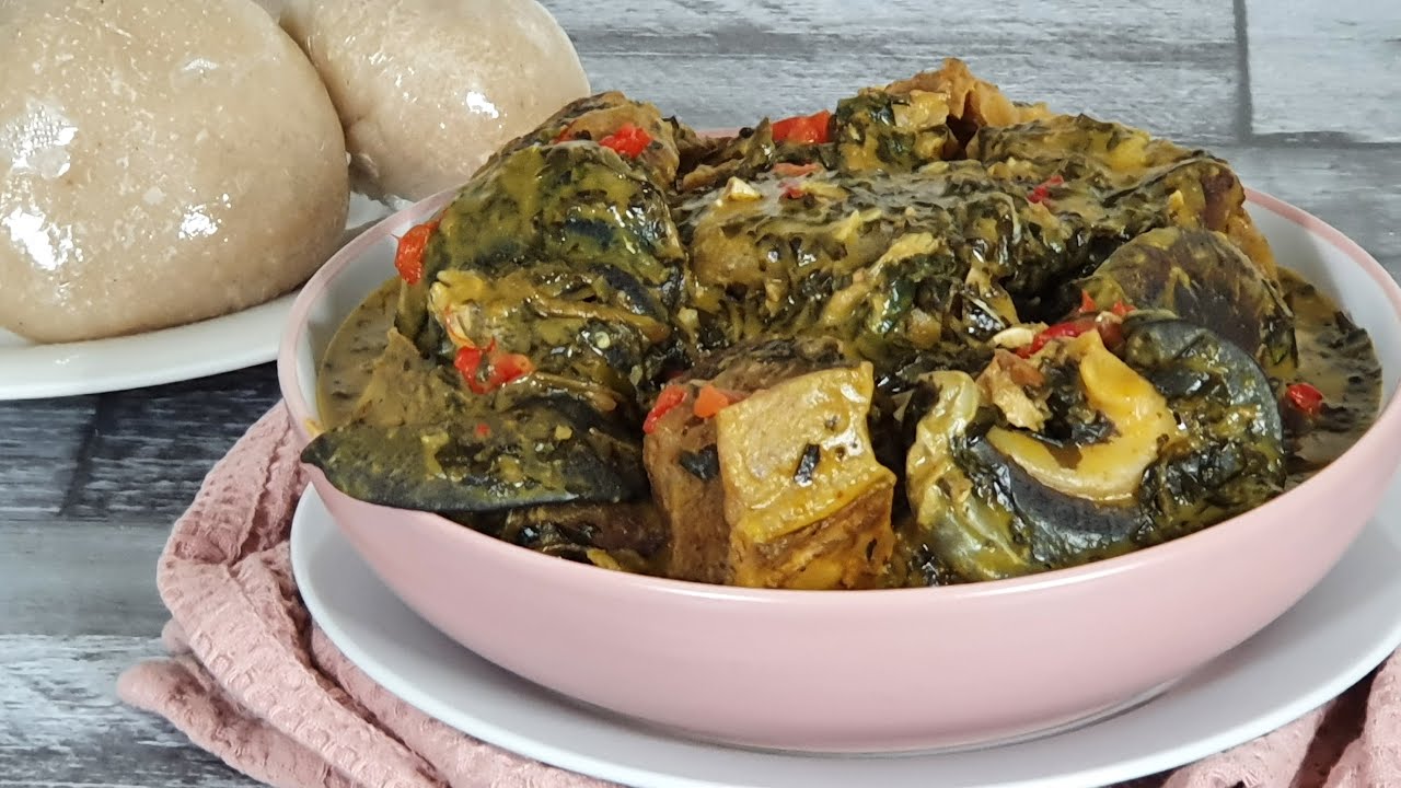 HOW TO COOK BITTER LEAF SOUP | OFE ONUGBU | EASY METHOD